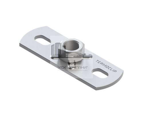 TBP M 4F2 Пластина опорная Termoclip для средних нагрузок, M8 40x120x4 мм  купить в Москве