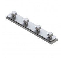 28 6F4 M8 Соединитель продольный Termoclip для профилей, 23x148/152x2/6 мм