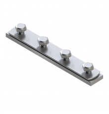 28 6F4 M8 Соединитель продольный Termoclip для профилей, 23x148/152x2/6 мм