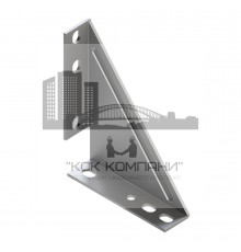 38-41 4F6 HZn Угол Termoclip усиленный гоц. сталь, 38x207x160x4 мм