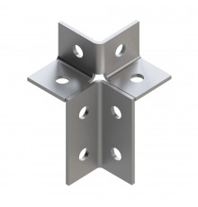 38-41 4F8 HZn Соединитель угловой Termoclip Т-образный гоц. сталь, 44x95x47x4 мм