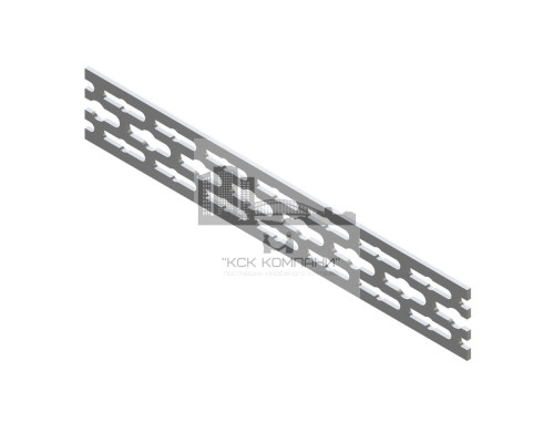 3F-2000 Шина сантехническая Termoclip направляющая оц. сталь, 50x3x2000 мм  купить в Москве