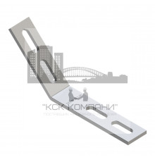 45 28 4F4 Уголок Termoclip соединительный оц. сталь, 25x100x75x4 мм