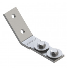 45° 38-41 6F4 Уголок быстрого монтажа Termoclip в сборе, M10 33x100x6 мм