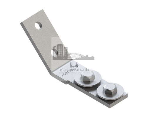 45° 38-41 6F4 Уголок быстрого монтажа Termoclip в сборе, M10 33x100x6 мм  купить в Москве
