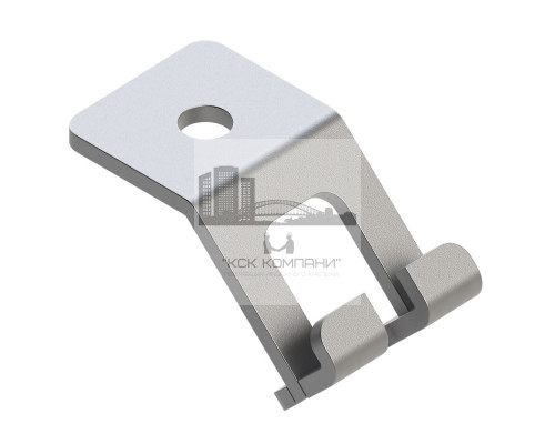 45° 4F2 Подвесная скоба Termoclip для регулировки высоты ОЦ, M8-M12 33.5x40x4 мм  купить в Москве