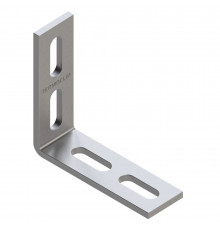90 28 4F4 Уголок Termoclip соединительный оц. сталь, 28x80x75x4 мм