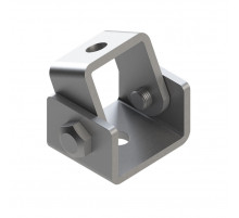 5F2 Скоба шарнирная Termoclip для вертикального монтажа ОЦ, M12x16 50x62x5 мм