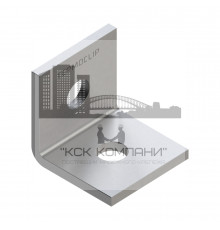 90 38-41 4F2 Уголок Termoclip соединительный оц. сталь, 38x38x38x4 мм