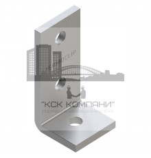 90 38-41 6F3 HZn Уголок Termoclip удлиненный гоц. сталь, 40x40x86x6 мм