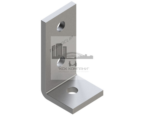 90 38-41 6F3 HZn Уголок Termoclip удлиненный гоц. сталь, 40x40x86x6 мм  купить в Москве