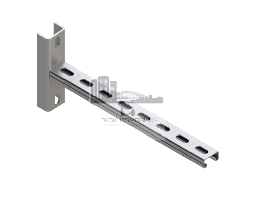 TCA U 21 HDG Консоль Termoclip с седельной опорой гоц. сталь, 41x21x2x300 мм  купить в Москве