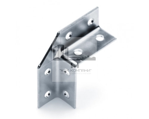 90 ̊ 38-41 4F8 HZn 4x4 Угол универсальный Termoclip гор. цинк, 40x94x4 мм  купить в Москве