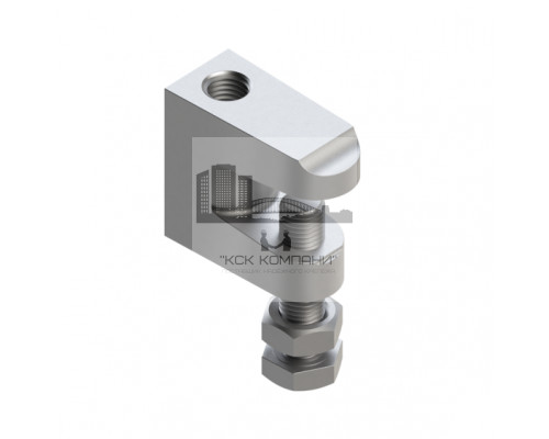 F1 Струбцина Termoclip для резьбовых шпилек оц. чугун, M8 (0-17 мм)  купить в Москве