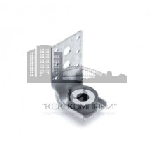 L 1.2F Кронштейн Termoclip L-образный для воздуховодов оц. сталь/каучук, M8/M10 25x60x1.2 мм