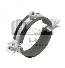 PI-НD HDG Хомут трубный Termoclip с виброгасителем и гайкой для высоких нагрузок гоц. сталь, M10 33-40 мм (1")