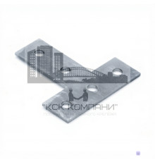 TCP T 38-41 Пластина соединительная Termoclip Т-образная ОЦ, 38x118x4 мм