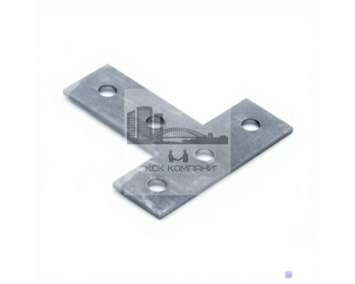 TCP T 38-41 Пластина соединительная Termoclip Т-образная ОЦ, 38x118x4 мм  купить в Москве