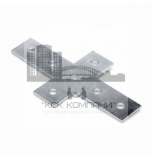 TCP X 38-41 Пластина соединительная Termoclip Х-образная ОЦ, 38x198x4 мм