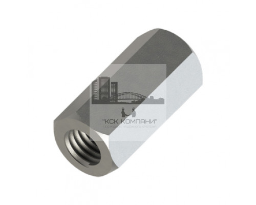 TRC HDG Гайка соединительная Termoclip для наращивания шпилек по длине ГОЦ, M10x30 мм  купить в Москве