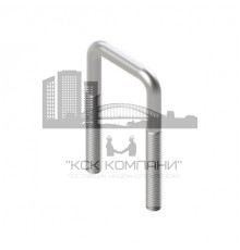 TSB Скоба П-образная Termoclip с резьбой оц. сталь, M6 31x80/50 мм