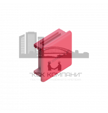 TEC SC Заглушка пластмассовая Termoclip для профиля и консолей, 41x41 мм