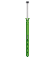 Фасадный дюбель EJOT (ЭЙОТ) SDF-S plus 8UB E с потайной головкой и шурупом со шлицем Torx для монтажа клинкирных систем в бетоне и кирпич (полиамид/нерж