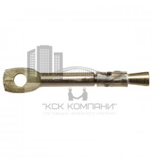 Анкер потолочный с ушком из оцинкованной стали с желтопассивированным покрытием, 6x60 мм