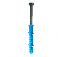 Дюбель фасадный Фиксар ДФ-Б ТД с шурупом с шестигранной головкой и прессшайбой, 10x115 мм