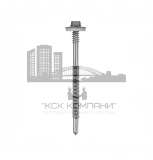 Самосверлящий винт с шайбой TERMOCLIP (ТЕРМОКЛИП) CHT 5 G19 для крепления сэндвич-панелей к стальным конструкциям оцинкованная сталь, 6.3/5.5x215 мм