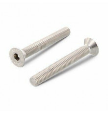 Винт ISO 10642 (A4) с потайной головкой и внутренним шестигранником, M4X14