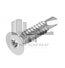Винт самонарезающий сверлоконечный DIN 7504 P (A2) с потайной головкой шлиц Torx нержавеющая сталь A2, D4.8x32