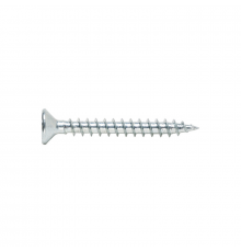 Саморез по металлу с острым концом DIN 7982 с потайной головкой и полной резьбой шлиц Phillips оцинкованная сталь 4.6-5.8, 4.8x100 мм