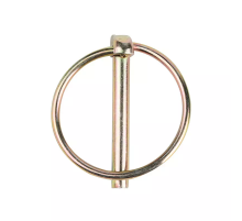 Шплинт чека c кольцом DIN 11023 (желтое пассивирование), 4.5x42 мм