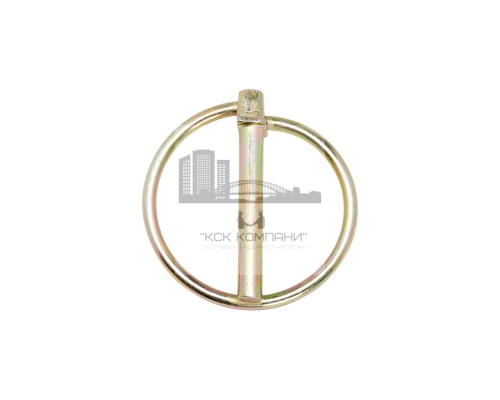 Шплинт чека c кольцом DIN 11023 (желтое пассивирование), 10x41 мм