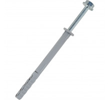 Фасадный дюбель с шурупом FISCHER (ФИШЕР) SXRL-FUS с шестигранной головкой и пресс-шайбой (нейлон/оцинкованная сталь), 14x260 мм