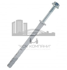 Фасадный дюбель с шурупом FISCHER (ФИШЕР) SXRL-FUS с шестигранной головкой и пресс-шайбой (нейлон/оцинкованная сталь), 14x260 мм