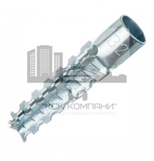 Дюбель распорный "Ёлочка" для газобетона оцинкованная сталь класс прочности 4.6-5.8, 6x32 мм