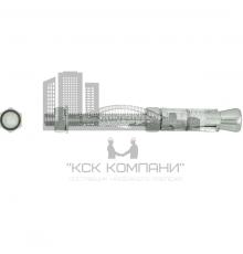 Анкер-гильза RAWLPLUG Rawlbolt со шпилькой оцинкованная сталь 8.8, M10х105/30 мм
