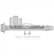 Анкер-шуруп RAWLPLUG R-LX-HF-ZF с прессшайбой, 10x75 мм