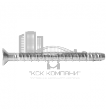 Анкер-шуруп RAWLPLUG R-LX-CS-ZP с потайной головой, 10x130 мм