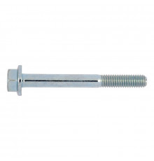 Болт с шестигранной головкой DIN 6921 с фланцем насечкой и неполной резьбой оцинкованная сталь класс прочности 8.8, M8x16 мм