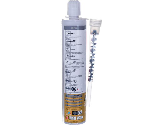 Двухкомпонентный химический анкер TECH-KREP (ТЕХ-КРЕП) EASF для анкерных креплений под высокие нагрузки в тяжелом бетоне железобетоне и природно