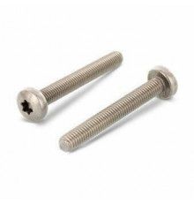 Винт ISO 14583 (A2) с полуцилиндрической головкой шлиц Torx, M2X6