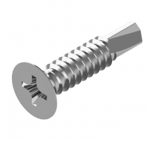 Винт самонарезающий сверлоконечный DIN 7504 O (A2) с потайной головкой шлиц Phillips нержавеющая сталь A2, D3.5x16