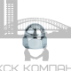 Гайка колпачковая DIN 1587 высокая шестигранная оцинкованная сталь класс прочности 8.0, M8