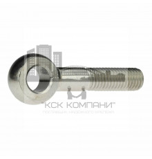 Болт откидной DIN 444 B с ушком и неполной резьбой оцинкованная сталь, M8x40 мм