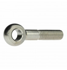 Болт откидной DIN 444 B с ушком и неполной резьбой оцинкованная сталь, M10x60 мм