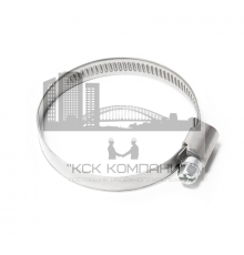 Хомут червячный DIN 3017 нержавеющая сталь A4, 90-110/12 мм