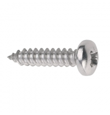 Винт самонарезающий DIN 7981 Z (A4) с острым концом с полуцилиндрической головкой шлиц Pozidriv, D6,3X38